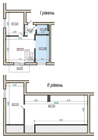 5+ кімнат 120.74 м² в ЖК Ідея від 11 500 грн/м², с. Гнідин