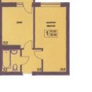1-кімнатна 35.9 м² в ЖК Осінній від забудовника, Київ