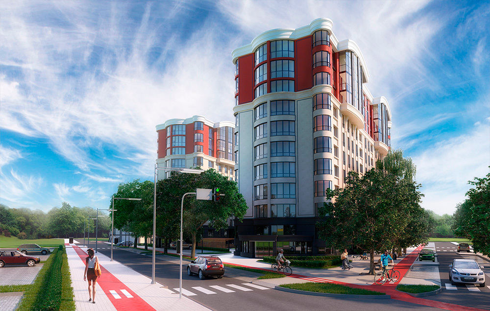 Жилой комплекс Cherry Town, застройщик KM Group