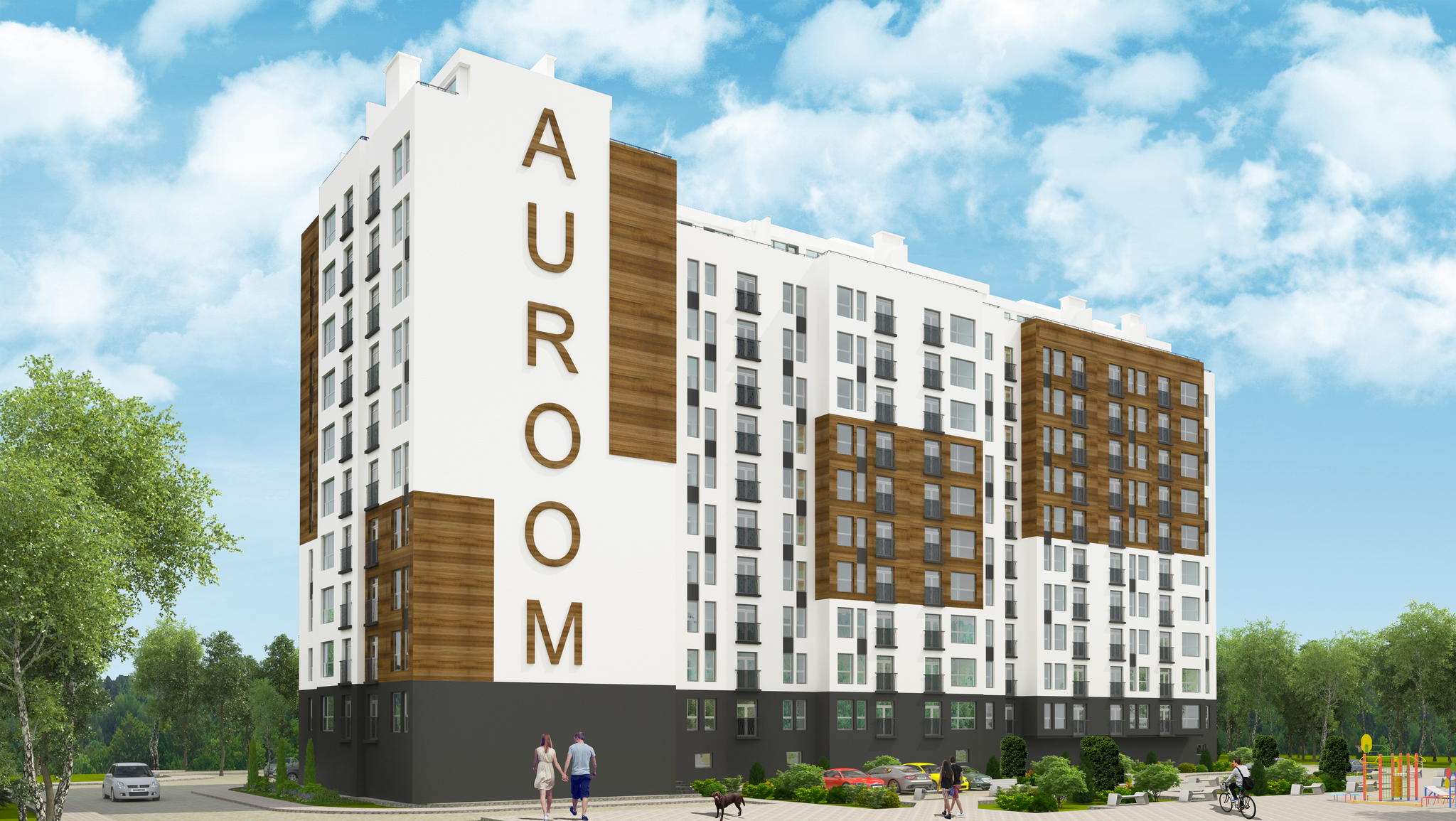 Житловий комплекс Auroom Tower, забудовник Auroom
