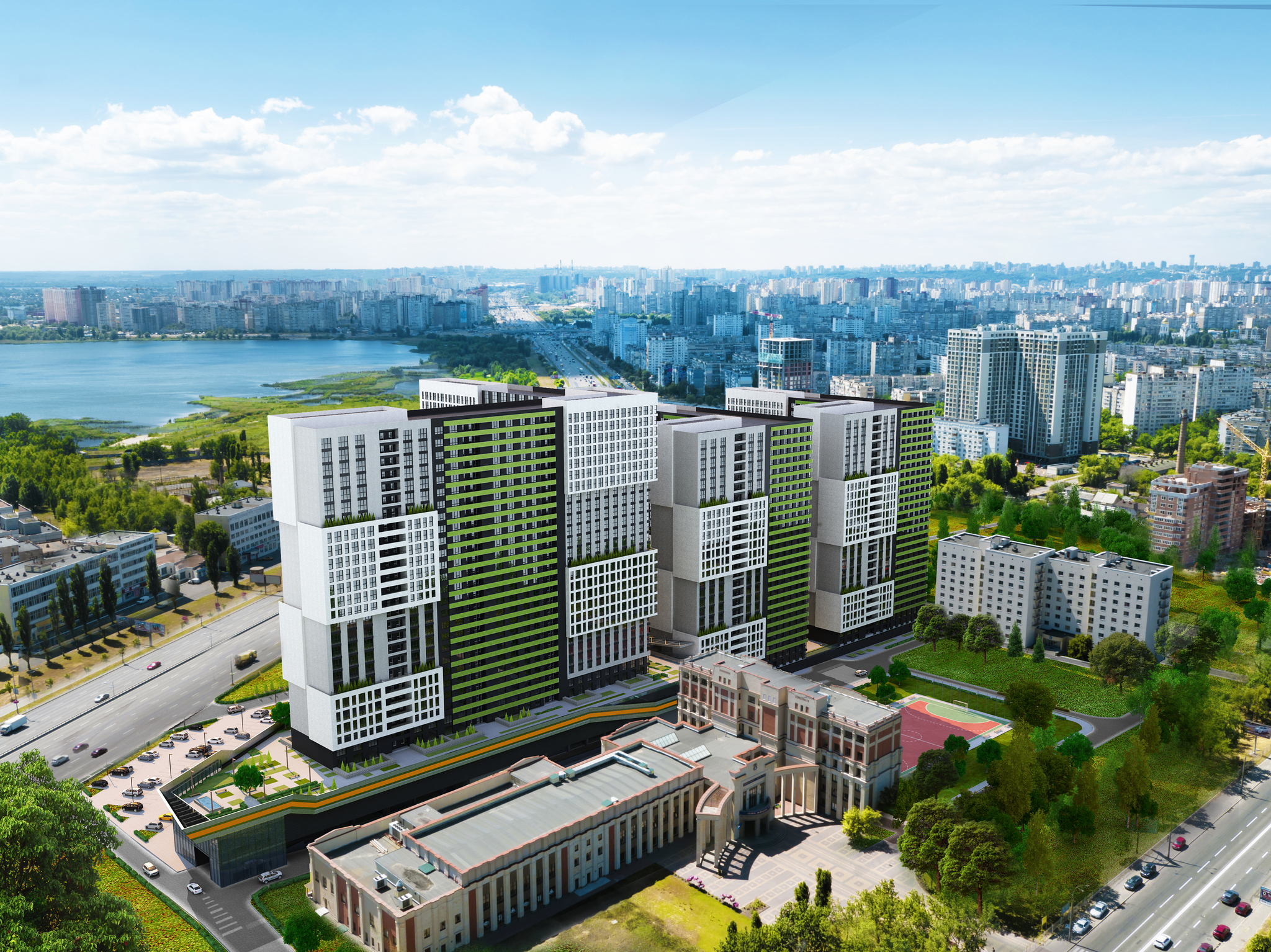Жилой комплекс Olympic Park, застройщик Status Group