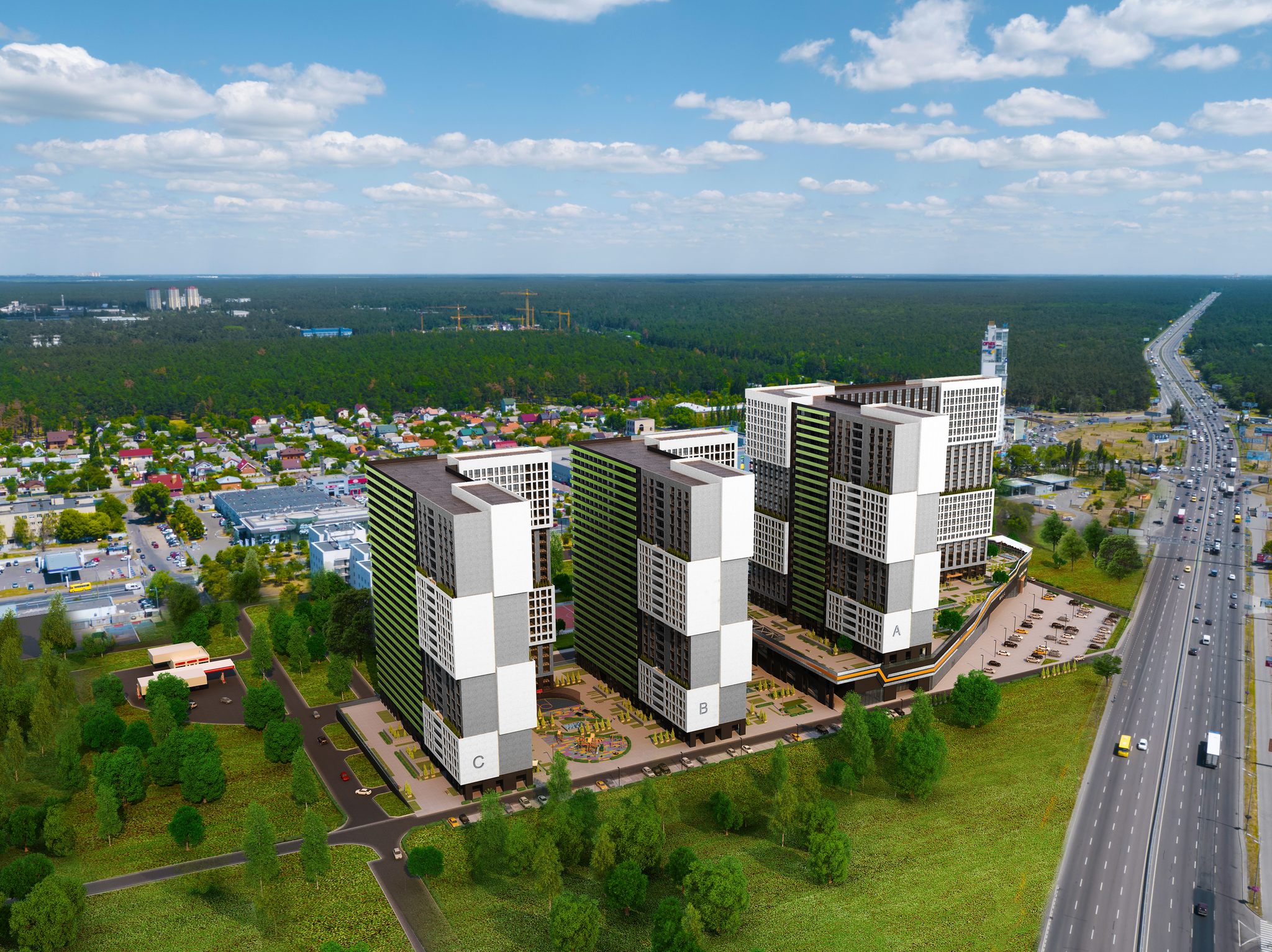 Жилой комплекс Olympic Park, Киев