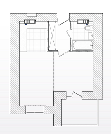 1-кімнатна 43.13 м² в ЖК Акварелі-2 від 15 500 грн/м², м. Вишневе