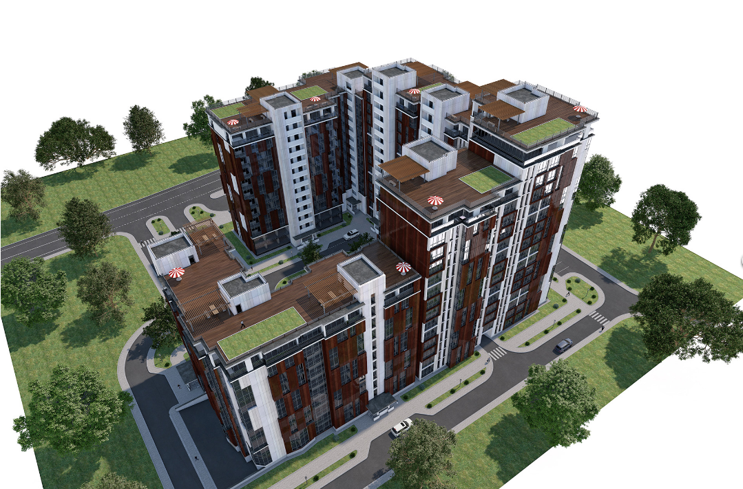 Жилой комплекс Crystal River, Ивано-Франковск