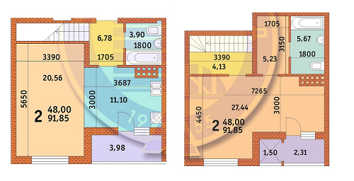 5+ кімнат 91.85 м² в ЖК на бул. Чоколовский, 27Б від забудовника, Київ