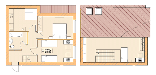 5+ кімнат 49.6 м² в ЖК Ваша квартира від 11 650 грн/м², с. Гатне