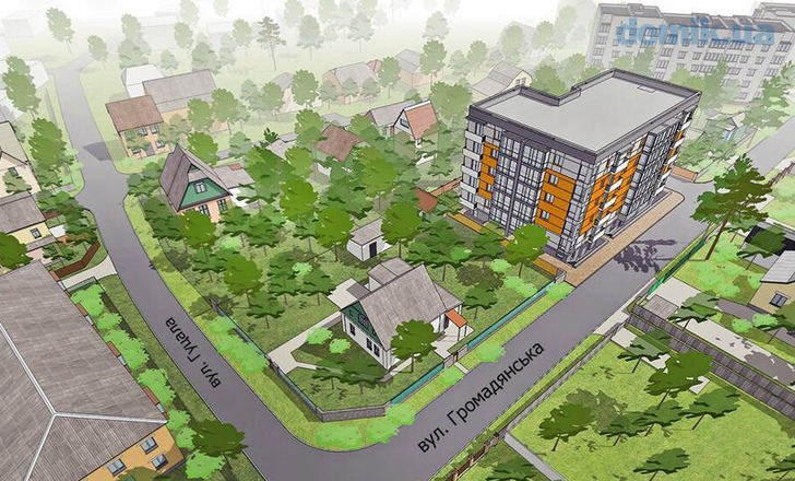 Жилой комплекс Озерный, застройщик Ukrinbud development