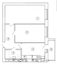 2-кімнатна 60.69 м² в ЖК Новокиївський від 13 500 грн/м², с. Нові Петрівці
