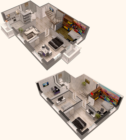 5+ кімнат 156.28 м² в ЖК Британія Hall від забудовника, Луцьк