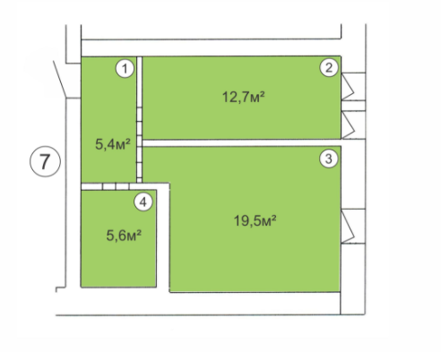 1-кімнатна 43.2 м² в ЖК Вересковий від 13 800 грн/м², Київ
