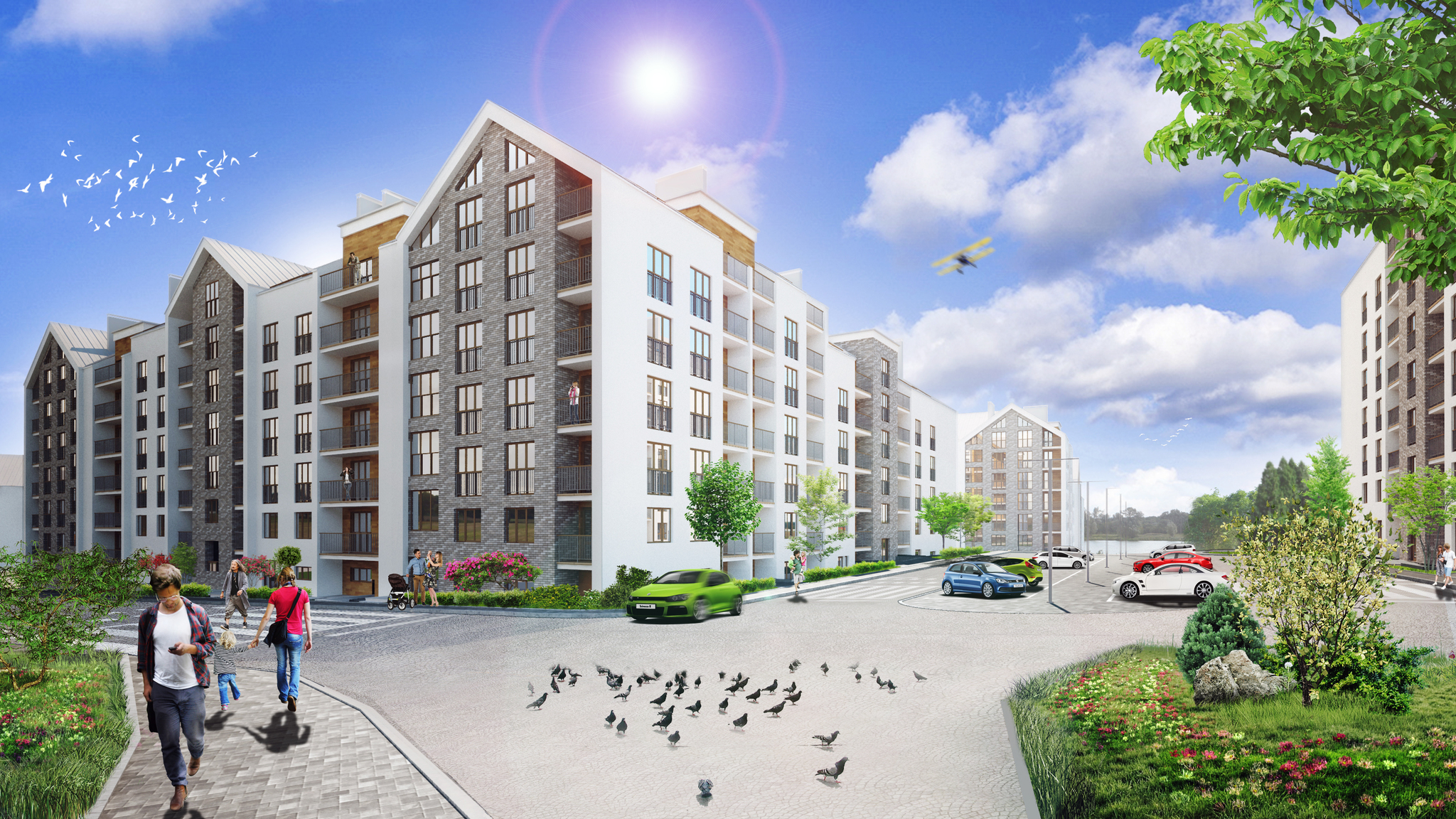 Житловий комплекс Гостомель Residence, забудовник Галсинтез Буд