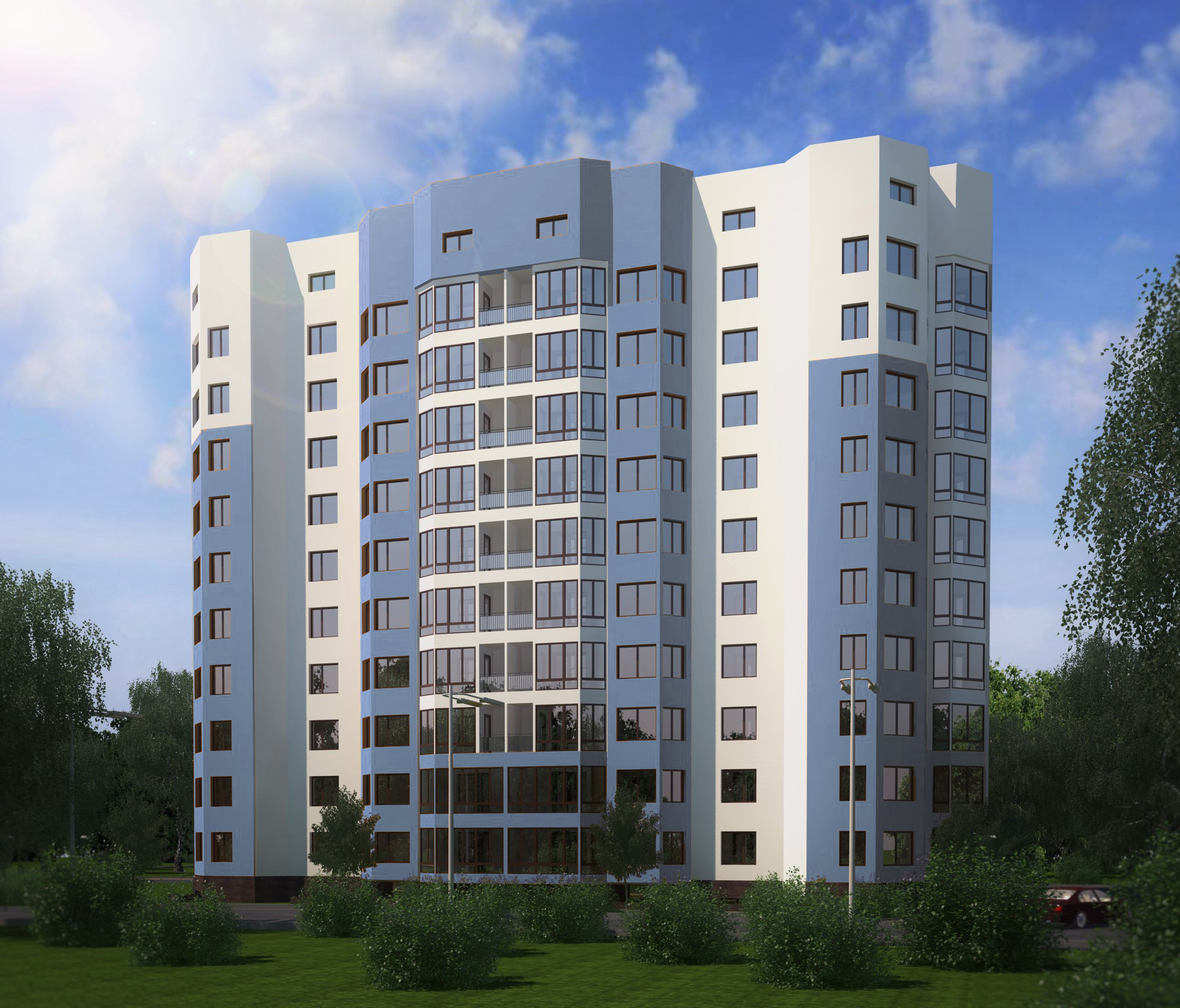 Житловий комплекс Грузевиця-2, ЖБ на вул. Будівельників, 5/2, забудовник Укрстандарт