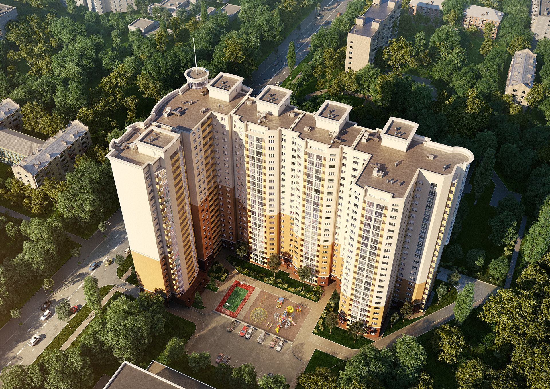 Жилой комплекс Микитская Слобода, Киев