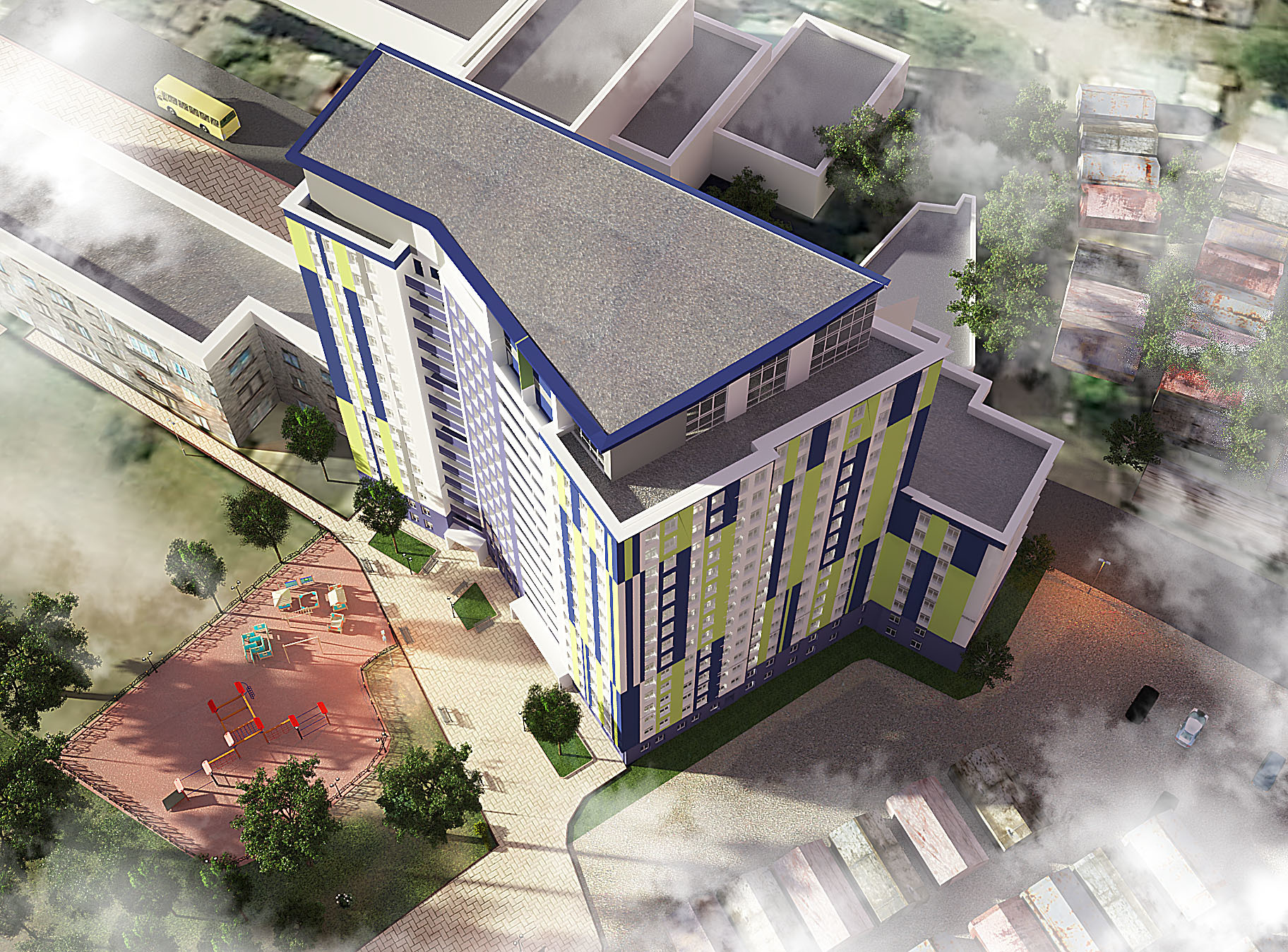 Жилой комплекс на ул. Светлицкого, 35, застройщик Really Building