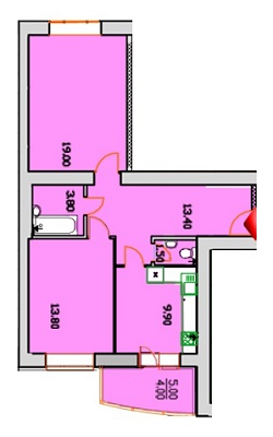 2-кімнатна 65.4 м² в ЖК Сонячна Оселя від 11 900 грн/м², м. Буча