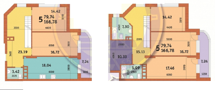 5+ кімнат 166.78 м² в ЖК Лумумби від забудовника, Київ