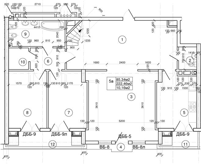 5+ кімнат 222.46 м² в ЖК Зелена тераса від забудовника, Львів