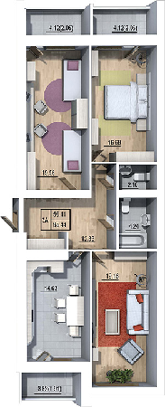 3-комнатная 95.44 м² в ЖК Гармония от 12 000 грн/м², Львов