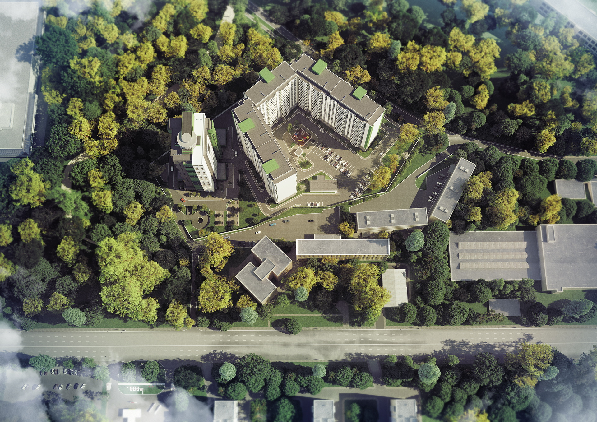 Жилой комплекс Герцен Парк, застройщик УКРБУД