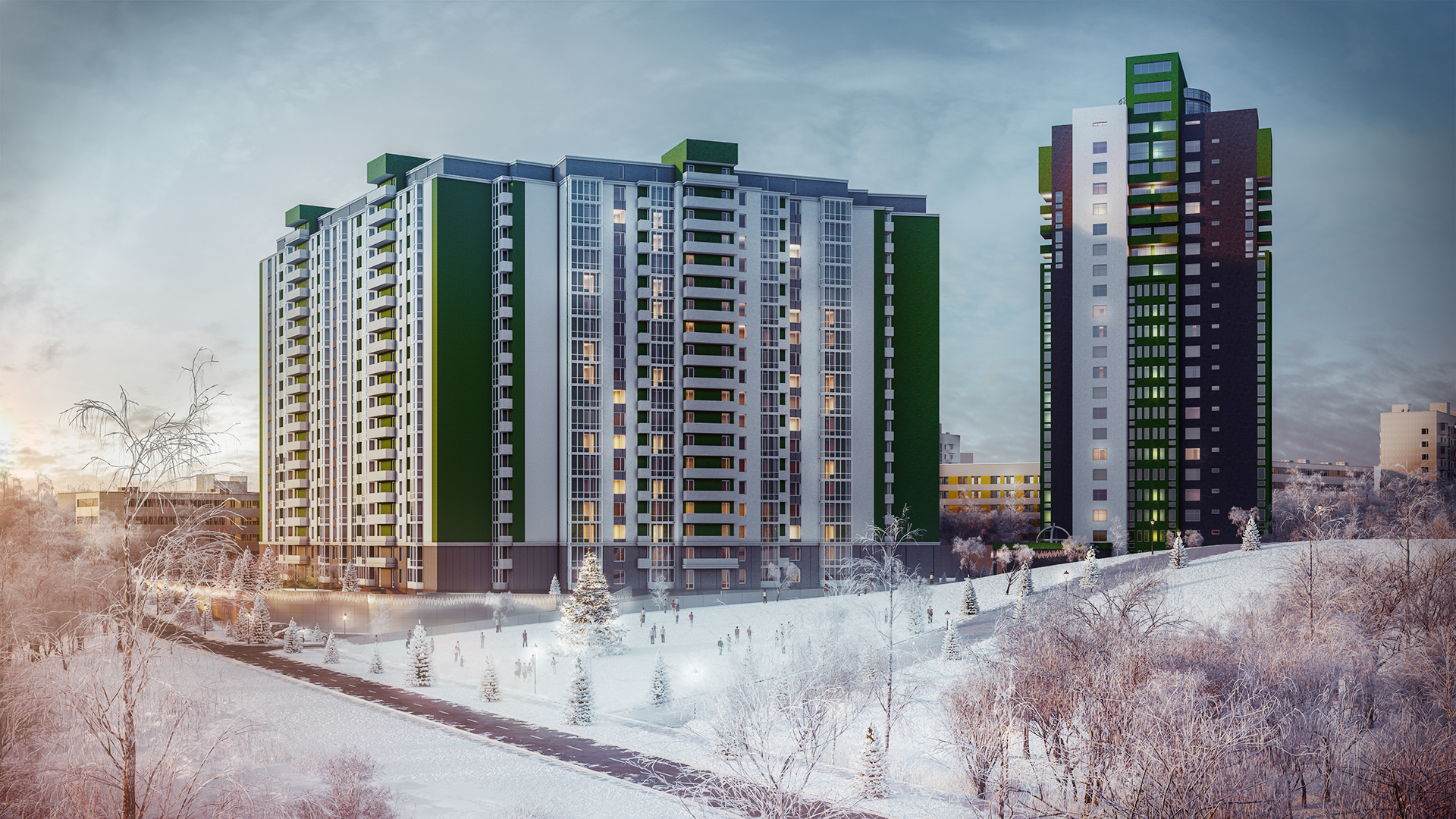ЖК Герцен Парк, Киев, ул. Герцена, 32