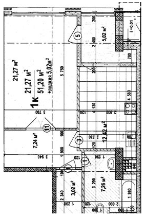 1-кімнатна 51.2 м² в ЖК Гранд Парк від 18 390 грн/м², Одеса
