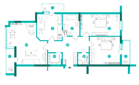 3-кімнатна 98.87 м² в ЖК Династія від 24 700 грн/м², Київ