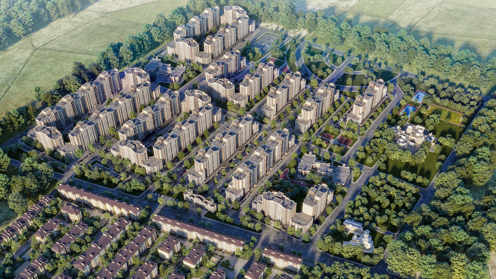 ЖК Благород, с. Крюківщина, ул. Богуславская, 1-6
