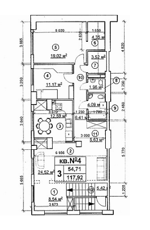 3-комнатная 117.92 м² в ЖК на ул. Евгения Харченка (Ленина), 47-59 от 16 050 грн/м², Киев