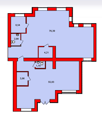 1-кімнатна 151.71 м² в ЖК на вул. Манастирського, 2А, 4, 6 від забудовника, Львів