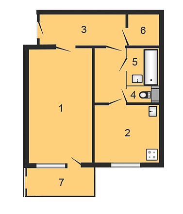 1-кімнатна 47.28 м² в ЖК на вул. Жовтнева, 34Б від 17 650 грн/м², м. Вишневе