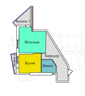 1-кімнатна 36.62 м² в ЖК на вул. Тролейбусна, 3 від забудовника, Тернопіль