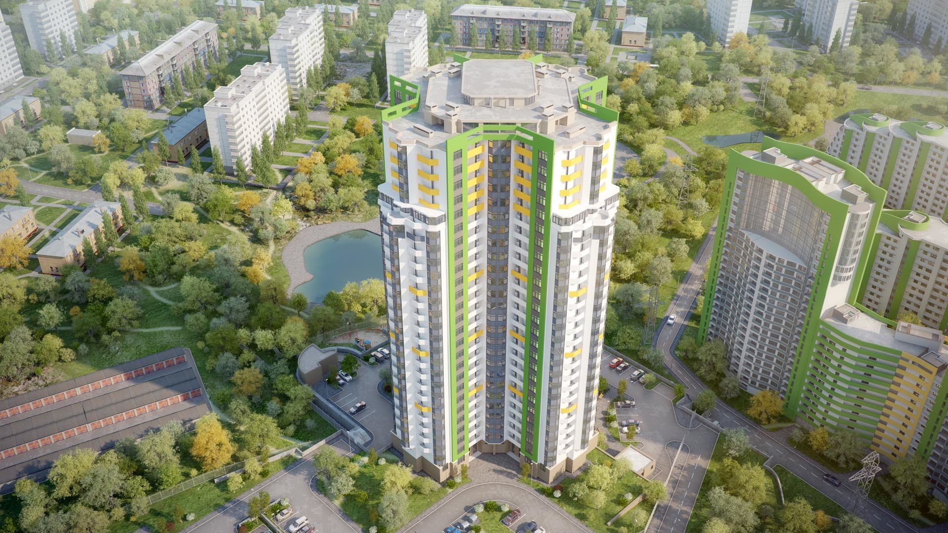 Житловий комплекс Паркова вежа, забудовник КОВАЛЬСЬКА
