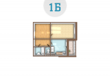 1-кімнатна 54.94 м² в ЖК Поетичний від забудовника, Київ