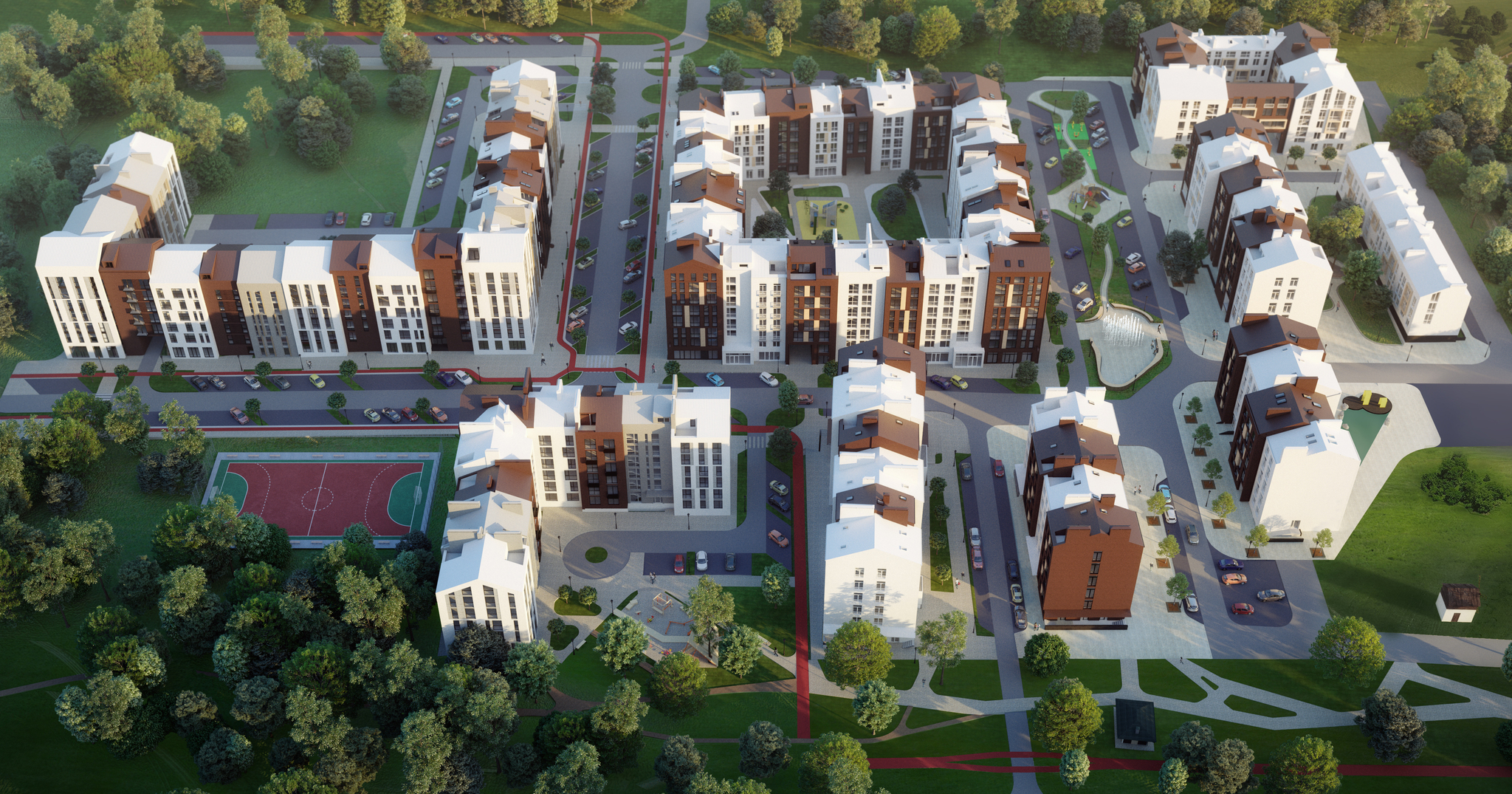 ЖК Білий Шоколад.Center, с. Білогородка, ул. Михаила Величко, 1, 1А, 1Б, 3, 5, 8А, 8Б, 10А, 10Б