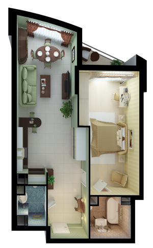 1-кімнатна 65.57 м² в ЖК Park Avenue VIP від 62 720 грн/м², Київ