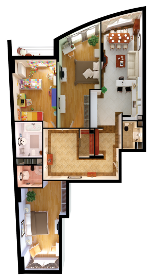 3-кімнатна 138.19 м² в ЖК Park Avenue VIP від 62 720 грн/м², Київ