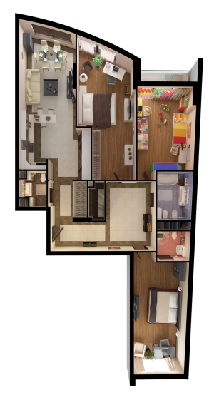3-кімнатна 137.47 м² в ЖК Park Avenue VIP від 62 720 грн/м², Київ