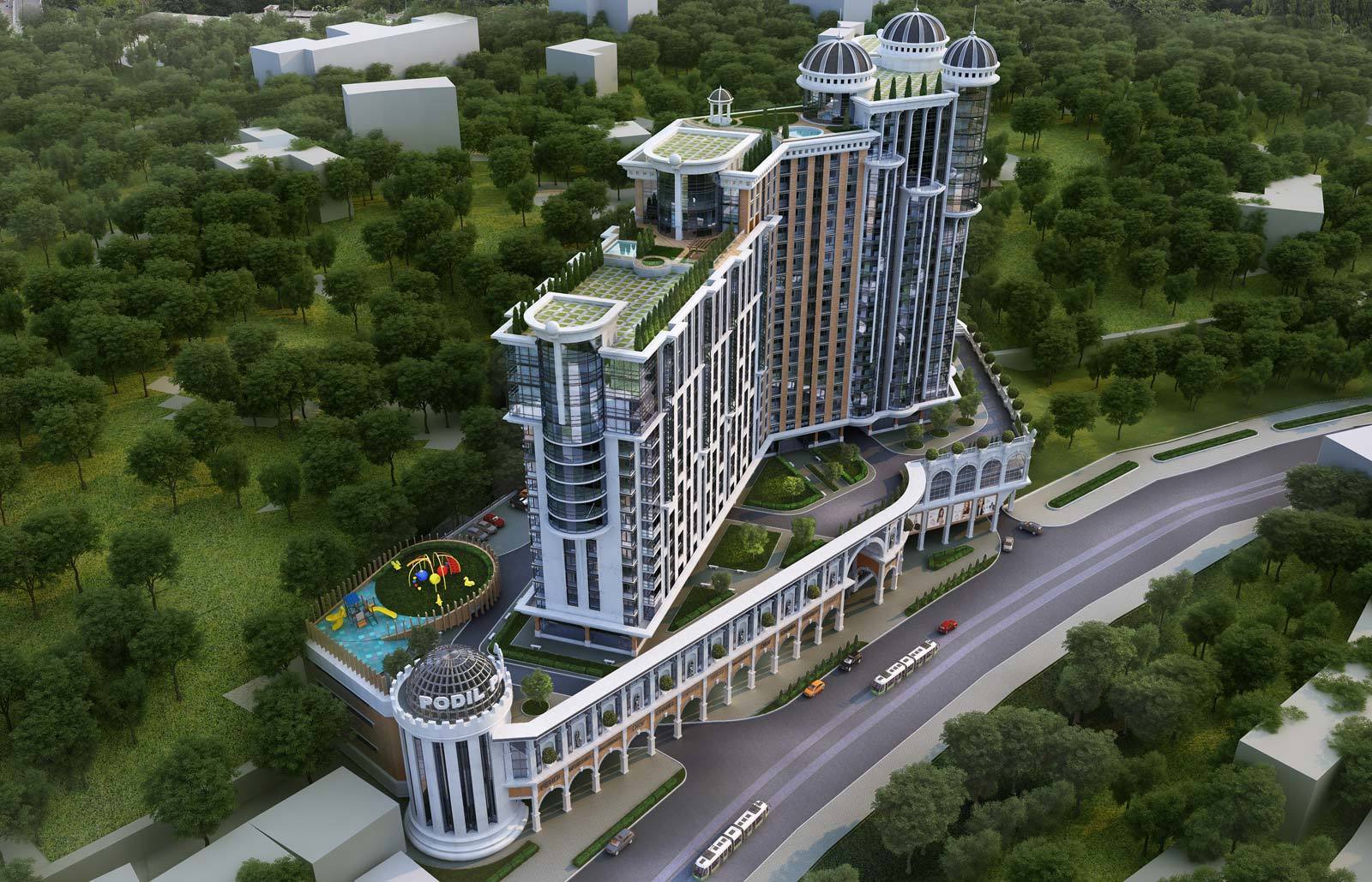 Жилой комплекс Podil Plaza & Residence, Киев