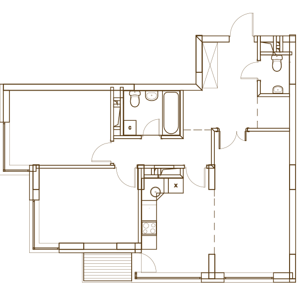 3-кімнатна 73.94 м² в ЖК Варшавський Мікрорайон від 15 500 грн/м², Київ