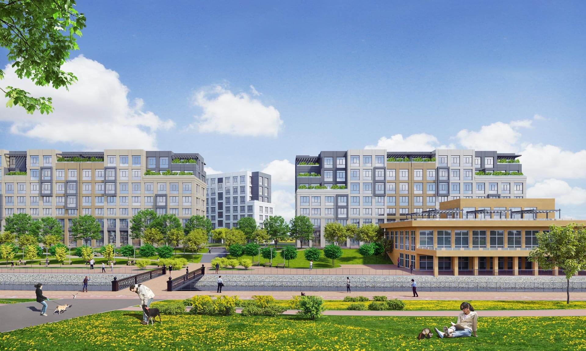 Жилой комплекс Riverside, застройщик Comfort Life