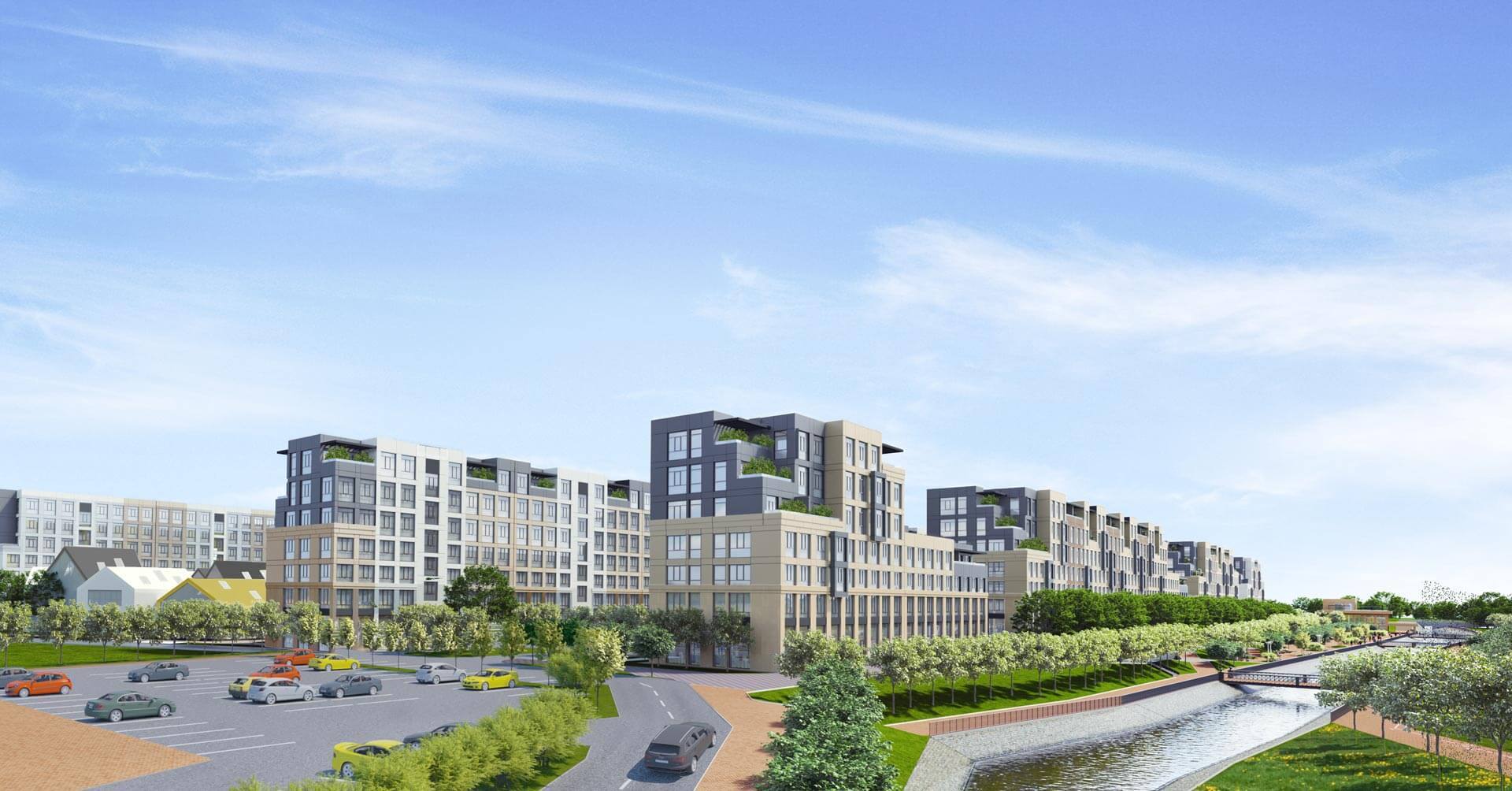 ЖК Riverside, стоимость квартир от 28000 грн/м²
