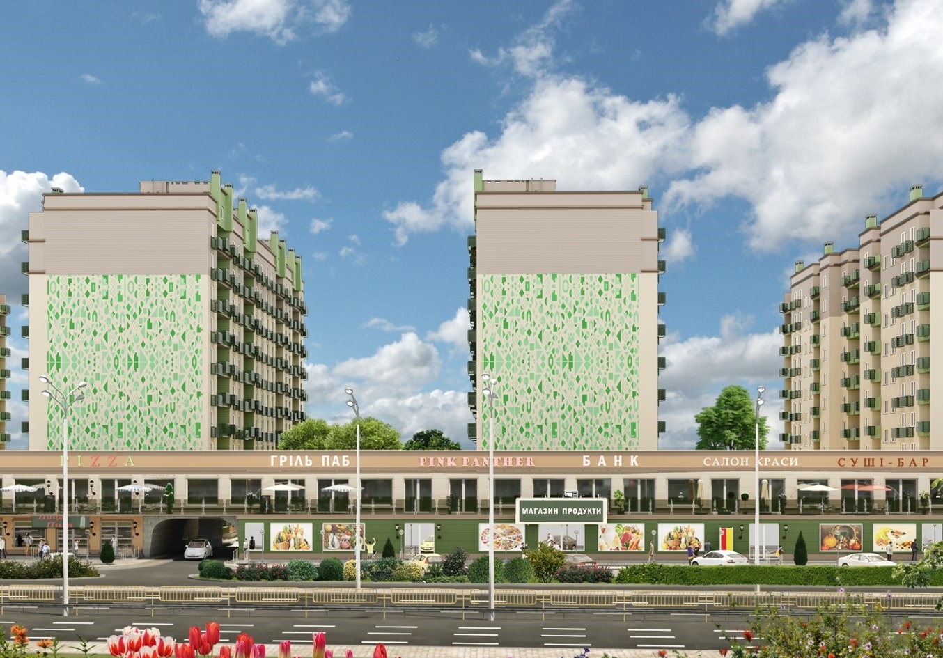 Жилой комплекс Greenландия, пгт Глеваха