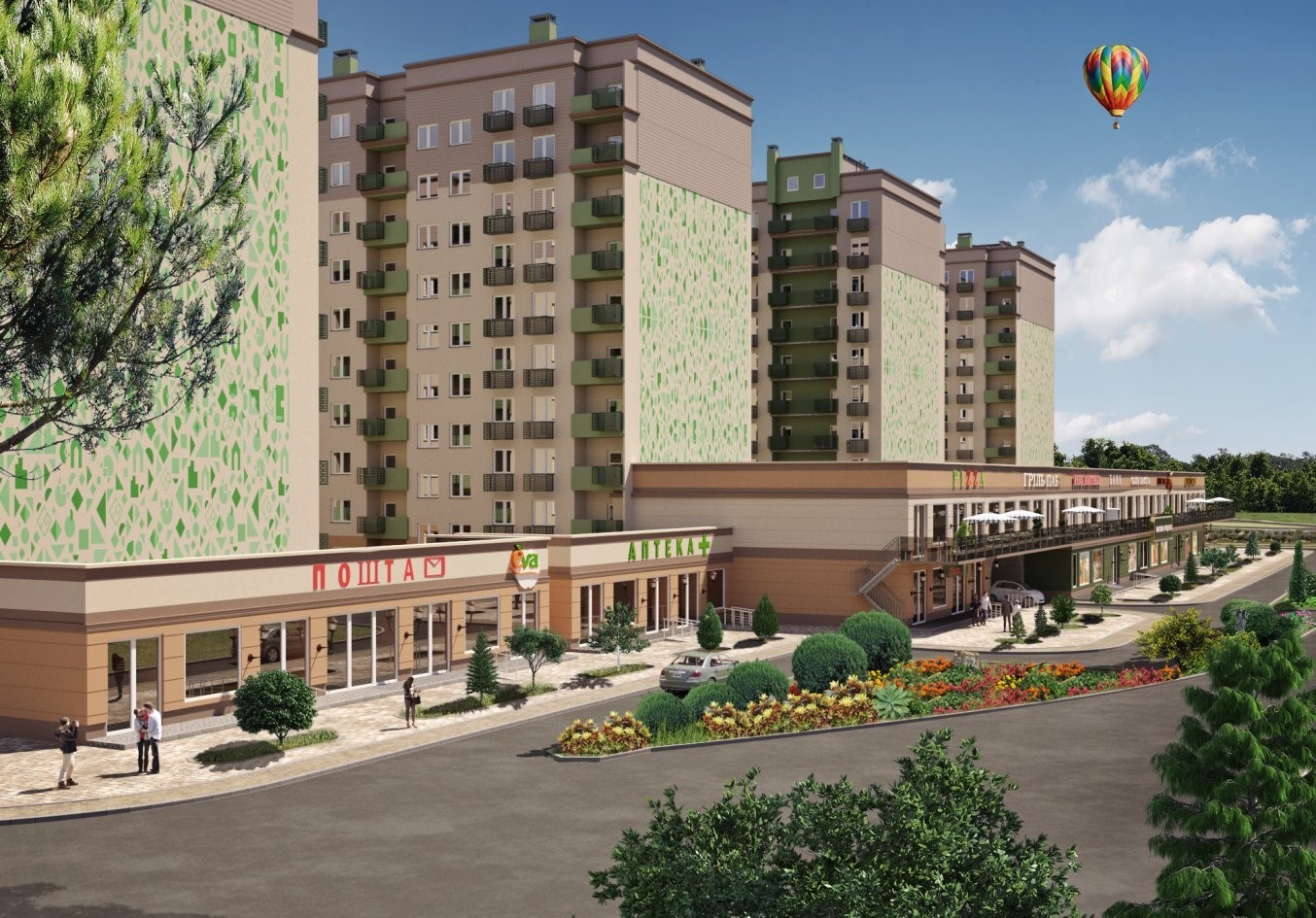 Жилой комплекс Greenландия, застройщик КИБК-Инвест