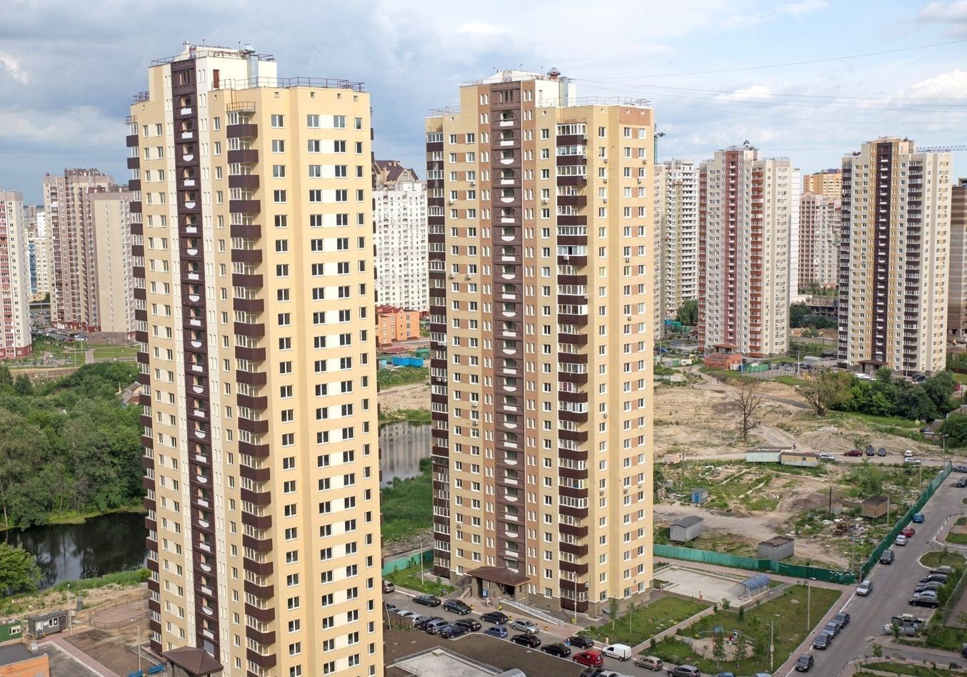 ЖК на ул. Урловская (стройпл. 4В, Позняки-2)