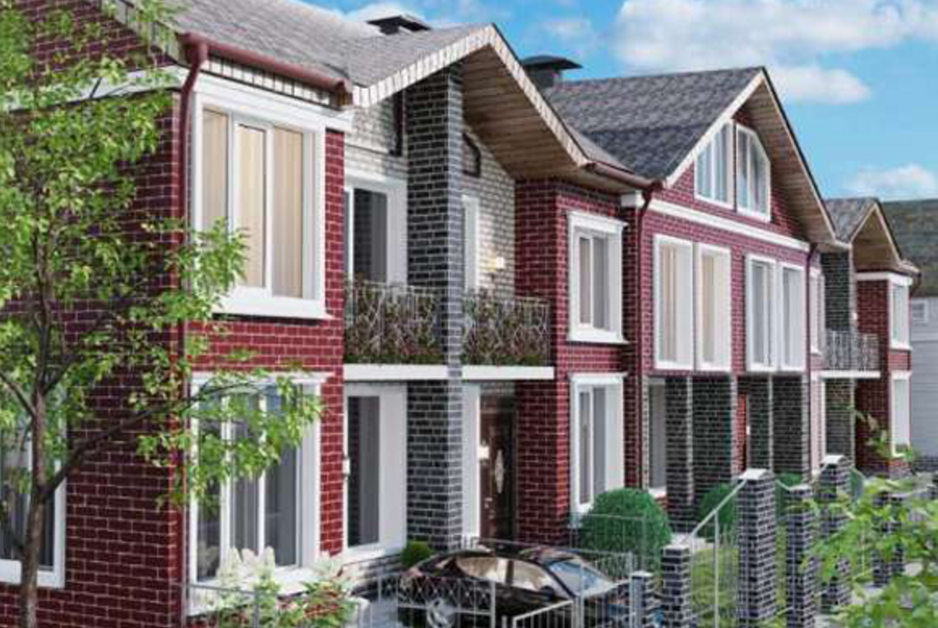 Таунхауси Hotov Residence