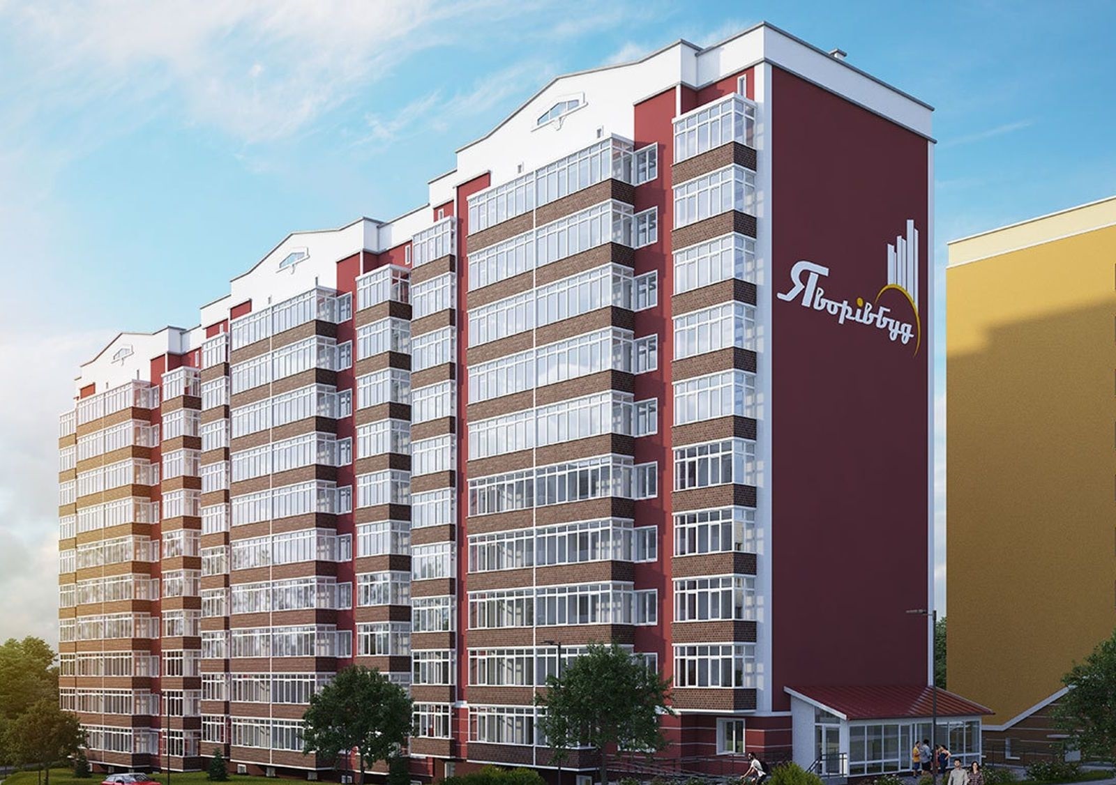 Житловий комплекс на вул. Вербицького, 18, 19