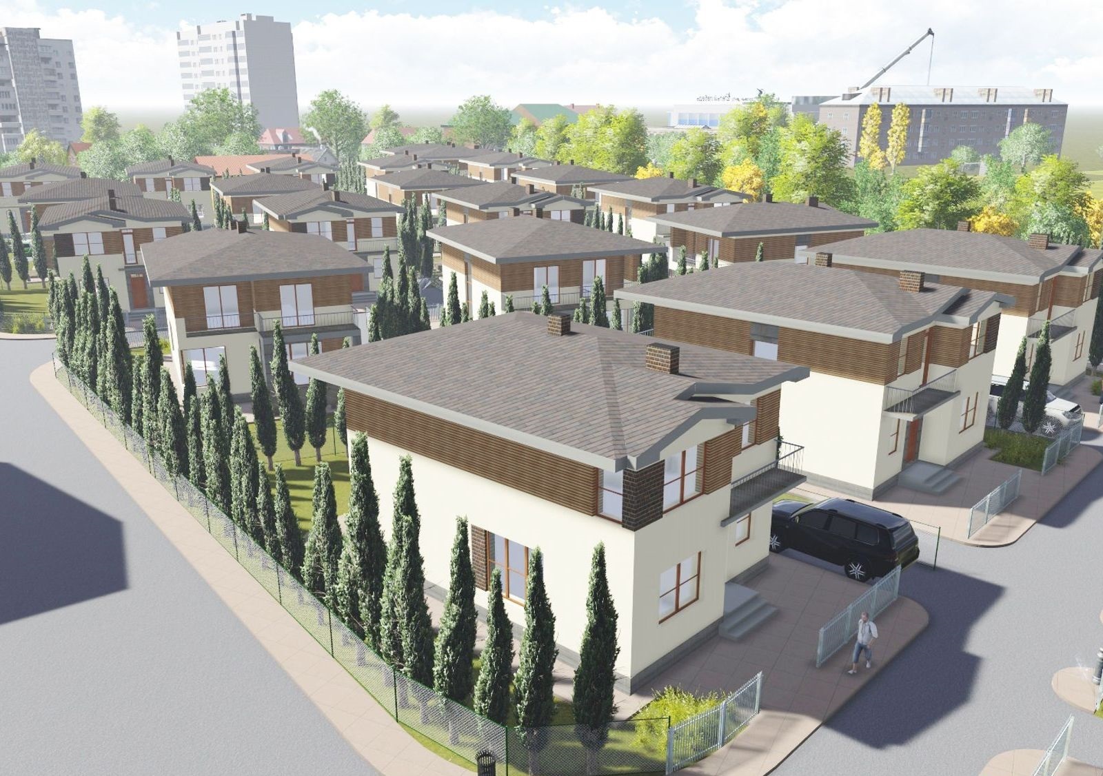 Котеджне містечко TownHouse Park, забудовник БК КМ TownHouse Park