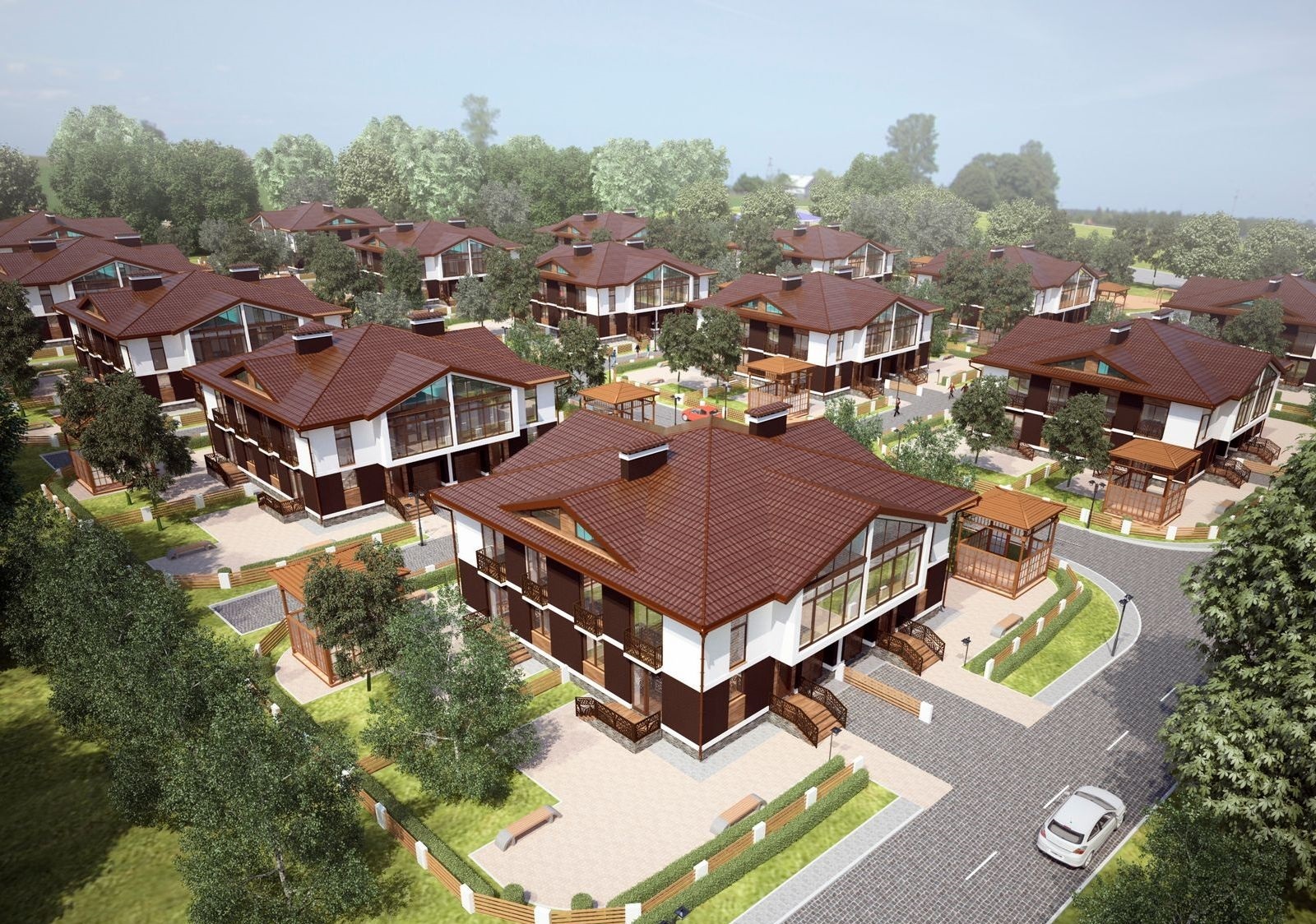 Котеджне містечко Eurovillage, Хмельницький