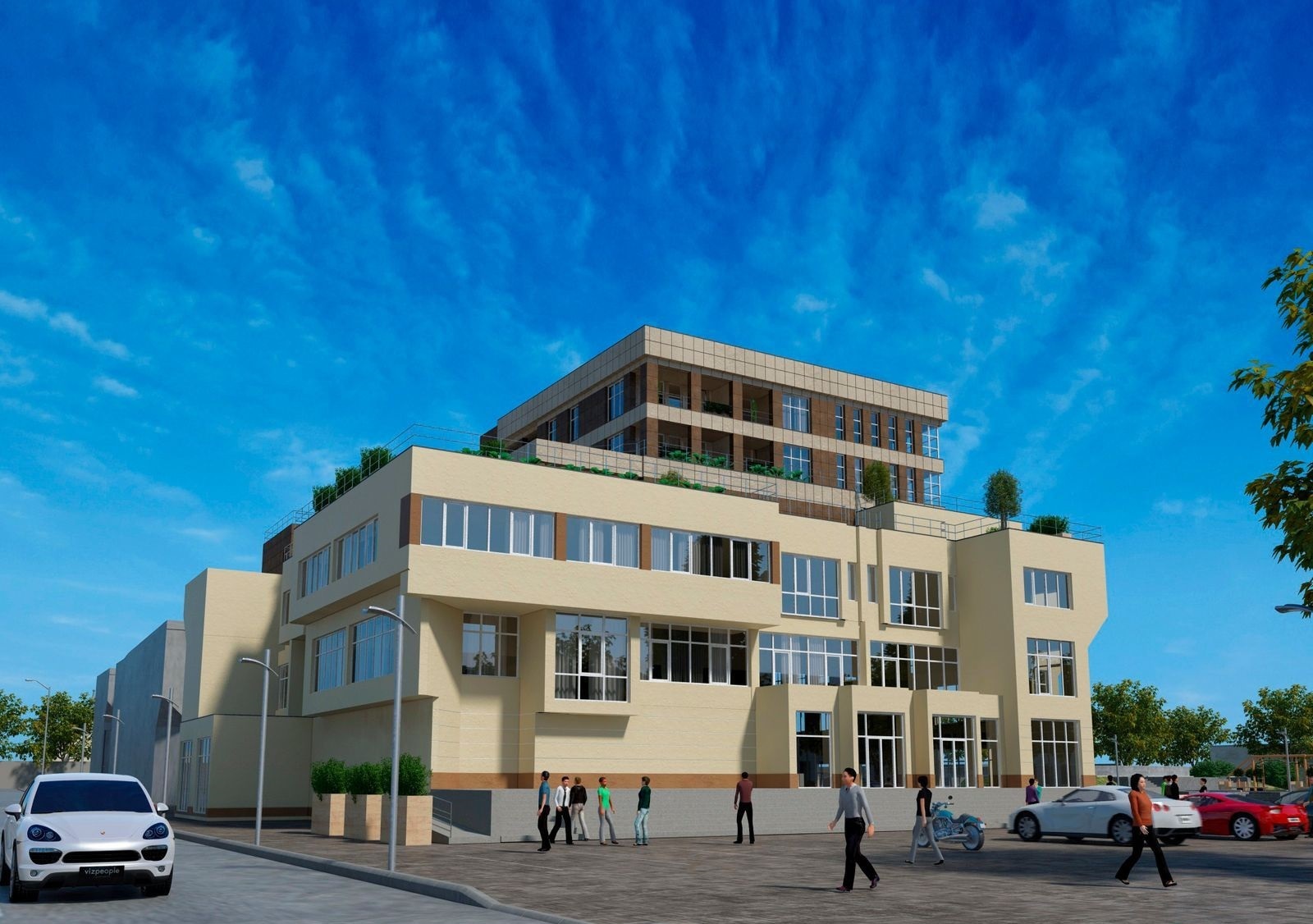 Житловий комплекс Govard Plaza, забудовник Трест Реконструкції та Розвитку