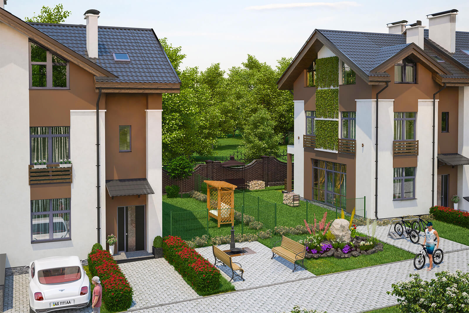 Котеджне містечко Apple Street Residence